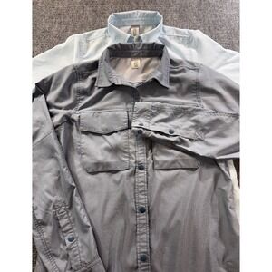 Stio Vented Shirt Women's Small Snap Fishing Utility LS Gorp Core Lot Of 2